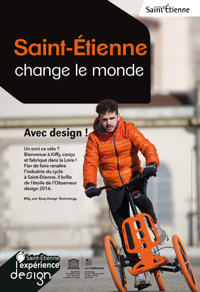 Saint-Étienne change le monde avec design