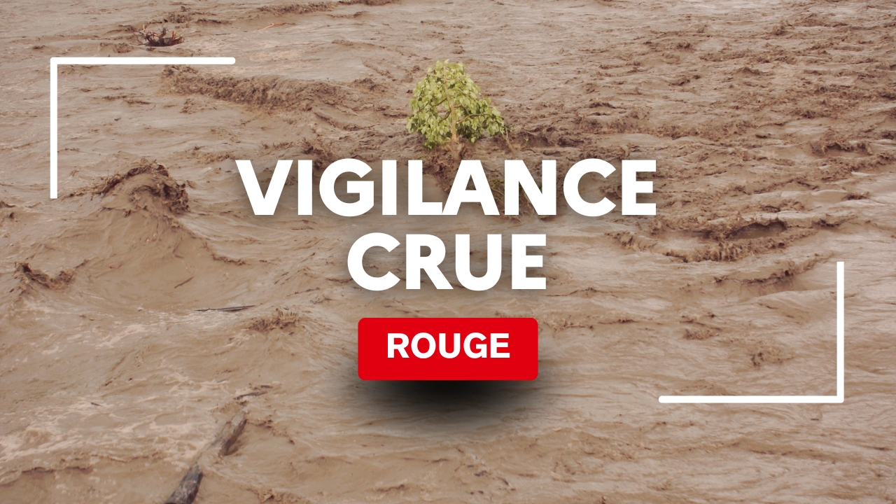 Vigilance rouge inondations en cours