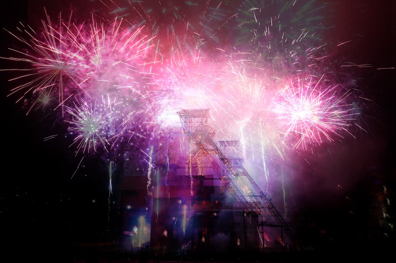 Feu d'artifice de la Sainte-Barbe